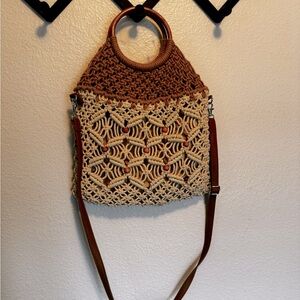 Crossbody Macrame boho Purse
